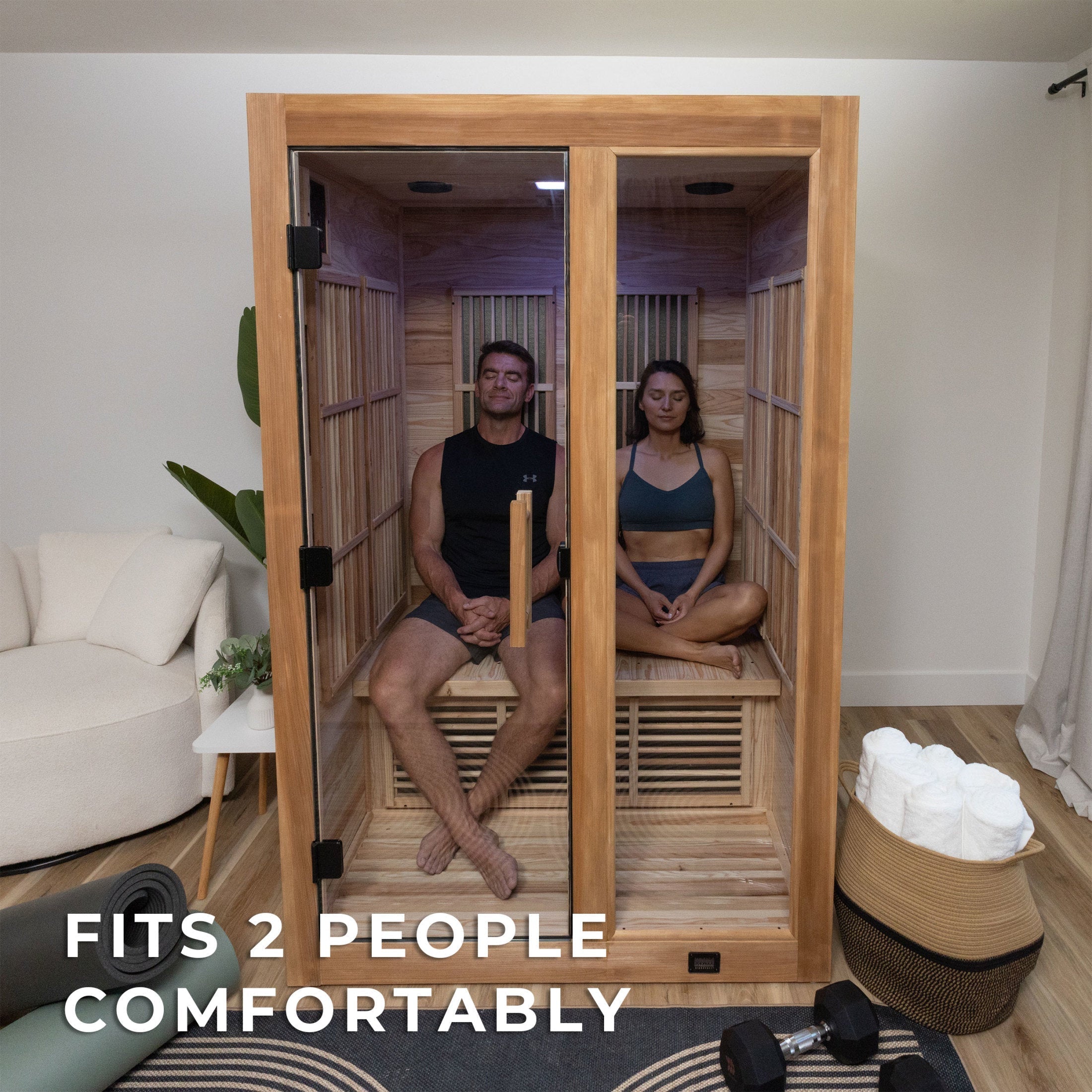 Backyard Discovery 2-Person Rylan Indoor Infrared Sauna