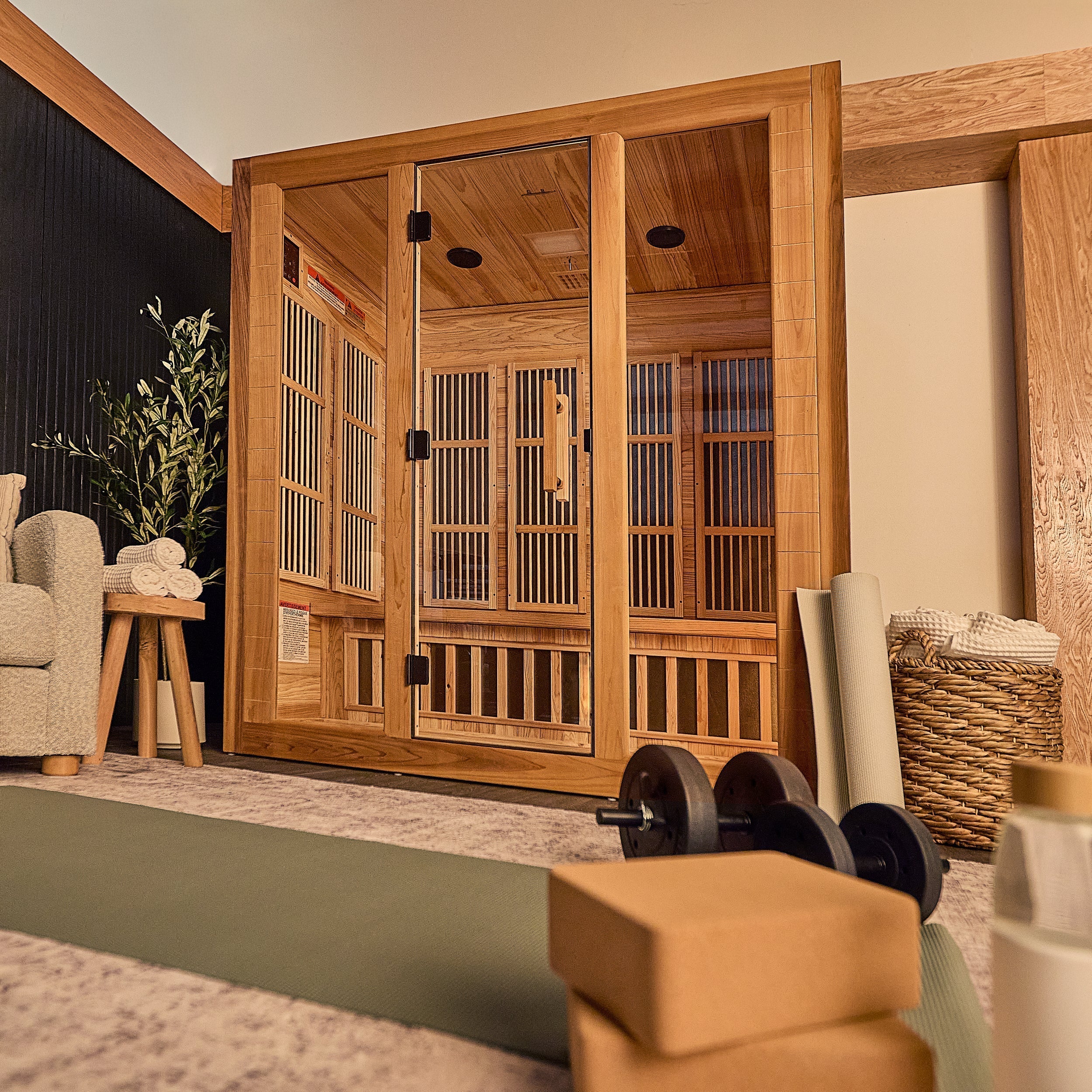 Backyard Discovery Rylan 4-Person Indoor Infrared Sauna