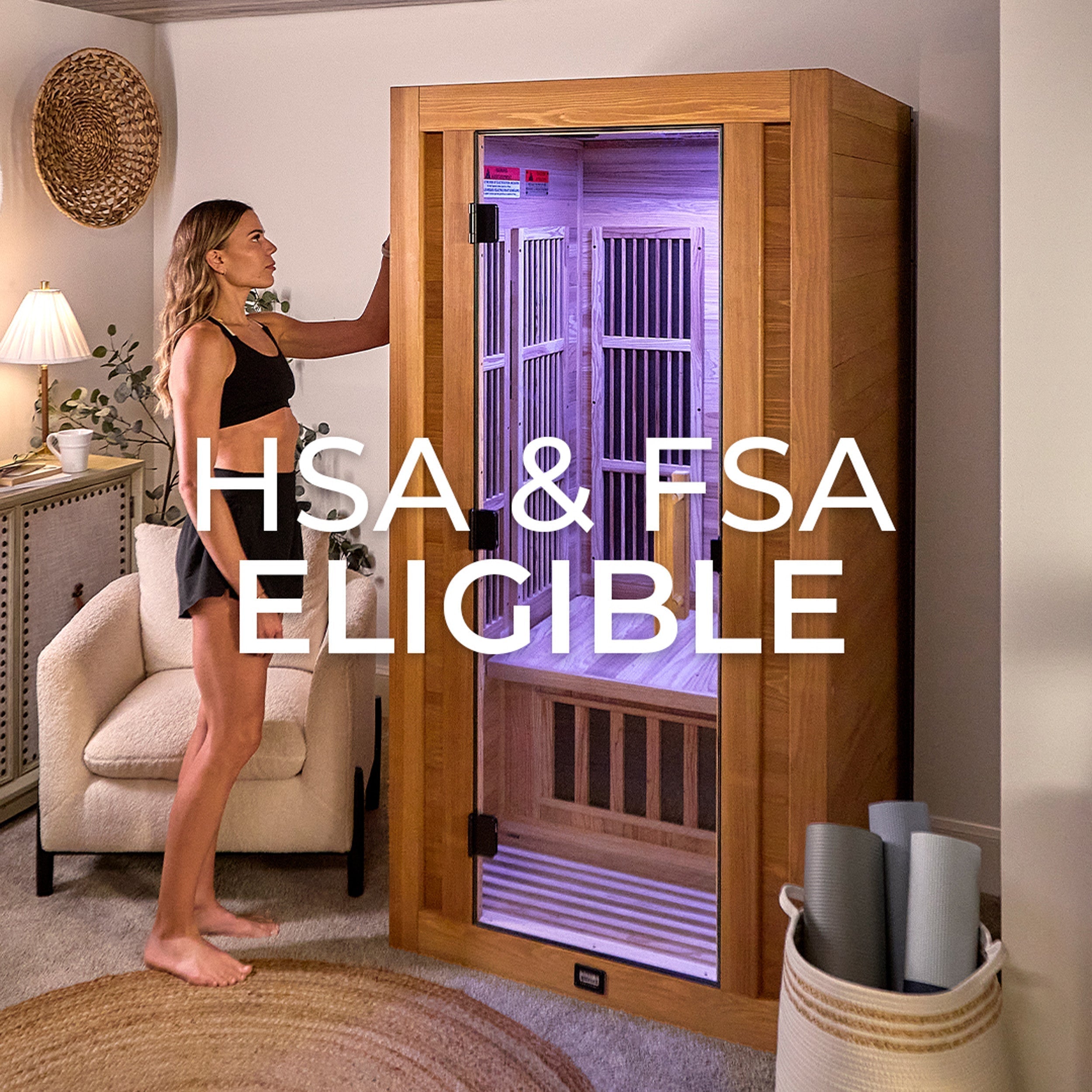 Backyard Discovery Rylan 1-Person Indoor Infrared Sauna