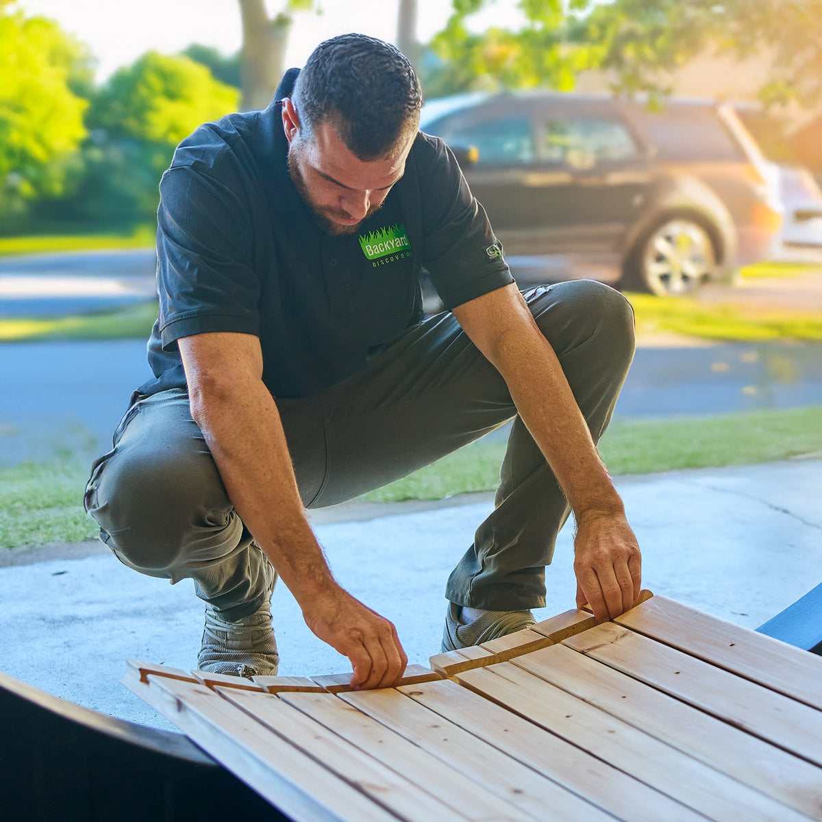Ready-to-Assemble outdoor sauna kit pre-cut pre-drilled