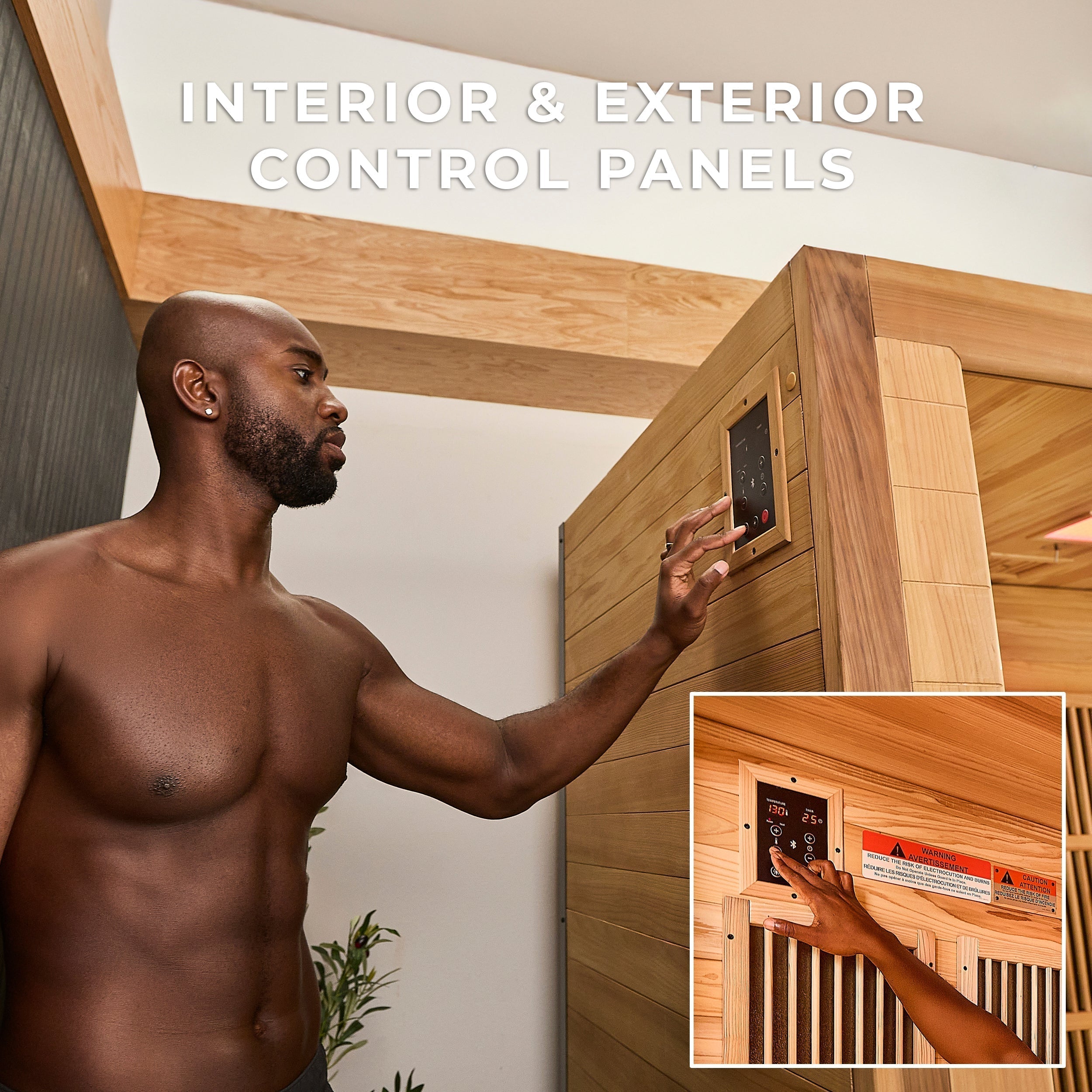 Backyard Discovery Rylan Corner Infrared Sauna for 4