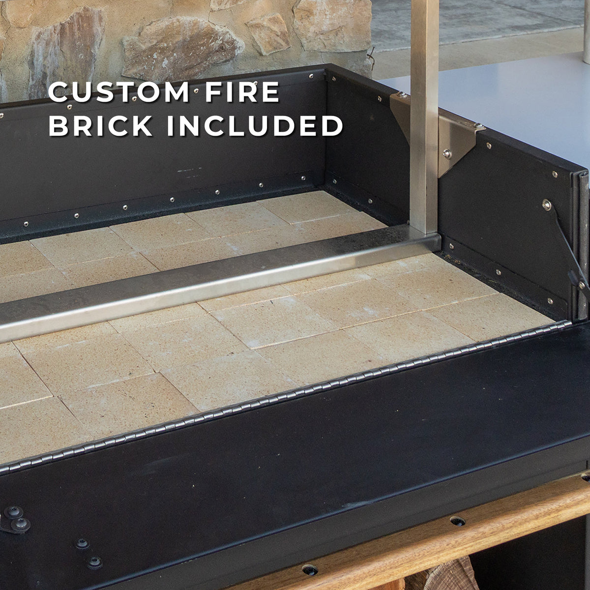 Backyard Discovery Timber Rock Outdoor Argentine Grill Cook Station