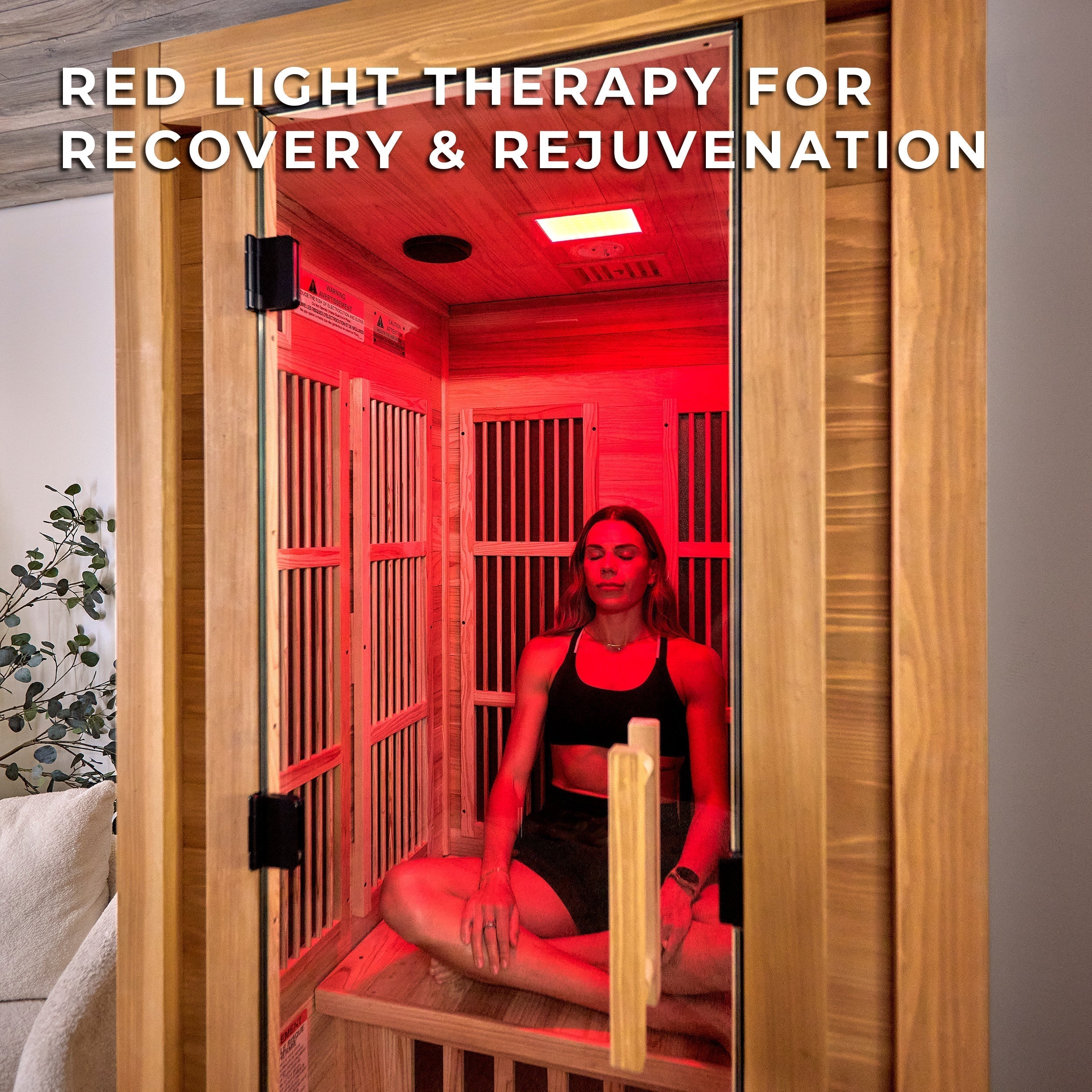 Backyard Discovery Rylan 1-Person Indoor Infrared Sauna